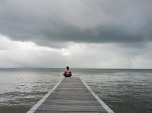This is the very first meeting I had with Augusto, early morning on 2nd August, the very next day of my arrival here. Even on his off day he came to check on me if I am doing all right. We spoke about existence of God, the religions we follow and why, and shared our personal stories. I think this is the spirit of the place, you engage spiritually more.  