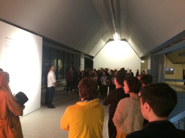 Tarek Abou El Fetouh giving a tour