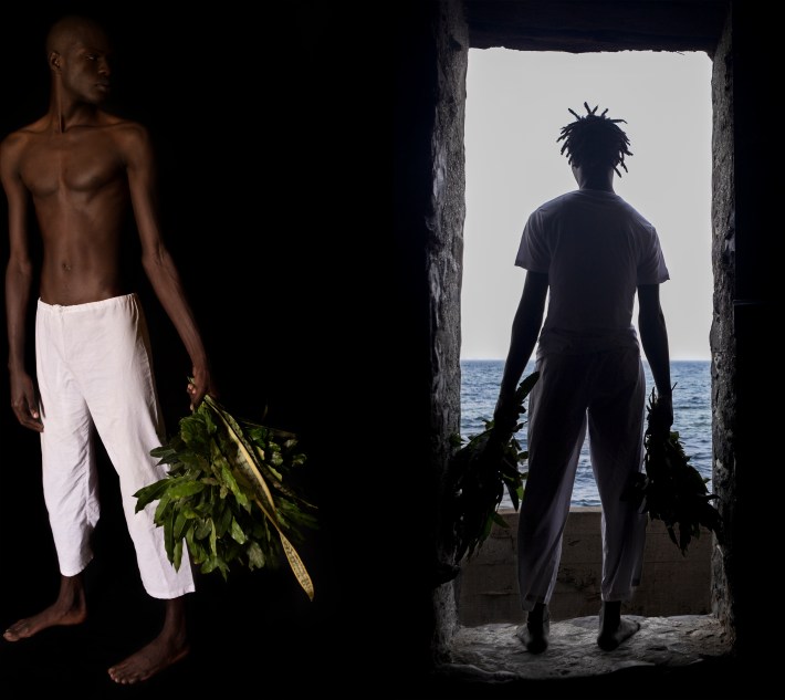 O Sacudimento da Maison des Esclaves em Gorée_Díptico I_ Sacerdotes_2015